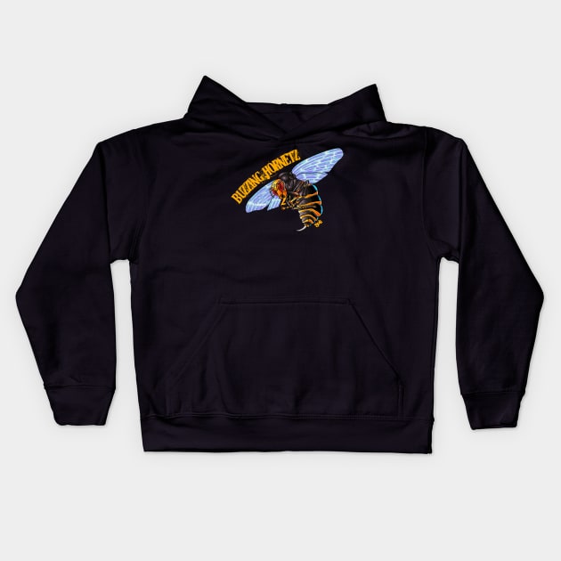 Buzzing Hornets Kids Hoodie by Predator